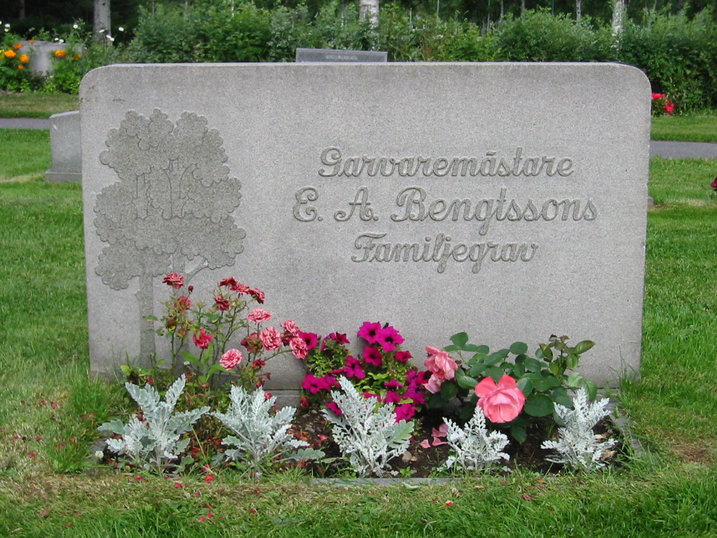 Emil Alfred Bengtssons familjegrav